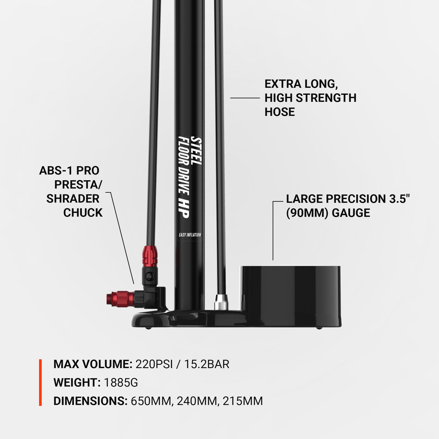 STEEL FLOOR DRIVE 3.5